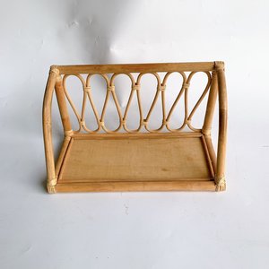 Vietnam Wholesale Rattan Kids <b>Wardrobe</b> Wicker Nursery Cabinet Boho Kids Room Furniture Natural <b>Storage</b> Shelf Organizer Cabinet - Product Image 4