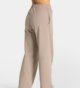 Pantalones Deportivos Holgados de Felpa de Algodón de Alta Calidad Personalizados para Mujer, Pantalones Deportivos Holgados para Mujer - Product Image 5