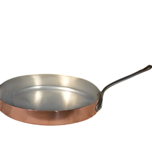 Handcrafted Hammered Copper Kadhai Wok Pan Cooking Frying Serving Traditional Indian Kitchen <b>Utensil</b> Heavy Duty Premium Finish - Product Image 1