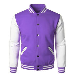 เสื้อแจ็คเก็ตวาร์ซิตี้ผู้ชายสำหรับฤดูหนาว แบรนด์ Kic Star Fashion Industry แขนยาว เนื้อผ้าระบายอากาศดี คอตั้ง ติดกระดุมเม็ดเดียว ลายเรียบ - Product Image 1