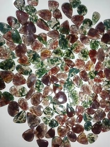 Cabochon en Agate Rouge Naturelle, Pierre Précieuse de Haute Qualité, Fournitures Artisanales pour la Fabrication de Bijoux - Product Image 1