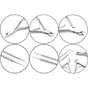 4 Pcs Podiatry Chiropody Instruments Thick Toe Nails Nippers Cutters Clippers Tools Set - Product Image 3
