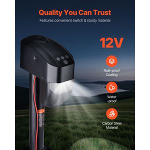 Martinetto Elettrico per Rimorchio da 5000 Libbre con Connettore a 2 Vie, Telecomando e Manovella per Rimorchi e Carrelli Utilitari - Product Image 3