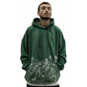 Sweat-shirt à capuche pour homme de haute qualité, personnalisé OEM, imprimé galaxie violette, coupe classique, tricoté, respirant, pour l'automne, avec poche - Product Image 4