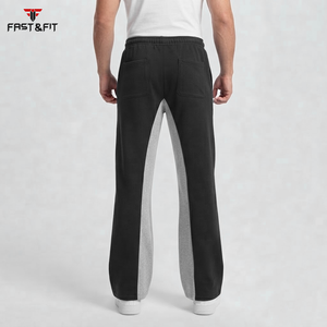 Pantalon évasé décontracté personnalisé pour homme, pantalon de jogging unisexe coupe slim léger avec taille élastique - Product Image 2