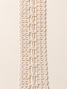Ribete de encaje calado de algodón artesanal para cortinas, artículos para el hogar, manualidades y textiles decorativos - Product Image 5