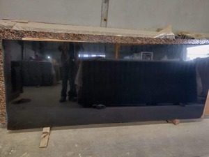 Losas de Granito Negro Duradero de Calidad de Exportación para Encimeras de Cocina y Pisos, Disponibles para la Venta - Product Image 2