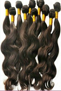 Cheveux humains vierges Remy doublement étirés, texture lisse, cheveux indiens bruts doux, provenant de fournisseurs de temples d'Inde du Sud, en promotion - Product Image 5