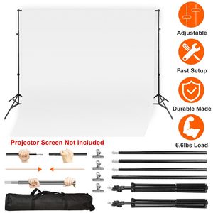 Set Supporto per Sfondo Fotografico Resistente 6.5 X 10ft, Supporto Regolabile per Studio Foto e Video - Product Image 2