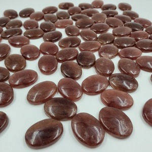 Pierres de méditation en cristal de qualité supérieure pour l'anxiété, ensembles de cristaux ovales sculptés à la main et polis (Améthyste, Lapis-lazuli rose), pierres naturelles pour la décoration intérieure - Product Image 2