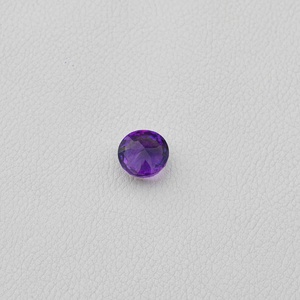 6mm-10mm amatista natural facetada fantasía redonda talla piedra preciosa calibrada amatista Africana piedra preciosa suelta fabricante al por mayor - Product Image 1