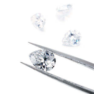 Diamant en vrac taille poire 1 carat RAHA EXPORT, couleur EF, cultivé en laboratoire, clarté VVS-VS, certifié IGI, modèle RJ633 pour la fabrication de bijoux - Product Image 5