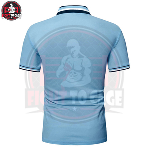 Chemise en coton tissé respirant bleu ciel, style unique fait main, qualité supérieure, col à revers, collection été - Product Image 3