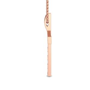 Pendentif opulent en or blanc 18 carats avec émeraude de 0,54 carat et diamant de laboratoire, bijou raffiné pour femme, charme moderne - Product Image 4