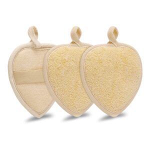 Éponge de bain naturelle en loofah, biodégradable, respectueuse de l'environnement, exfoliant corporel, zéro déchet, coussin de douche, OEM personnalisé - Product Image 2