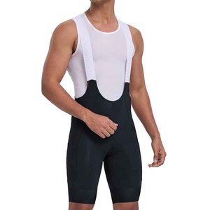 Cuissardes de cyclisme ajustées personnalisables pour hommes, imprimées numériquement, anti-humidité, en Spandex et Polyester, longueur courte - Product Image 4