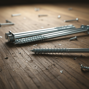 Tornillos de Acero al Carbono con Cabeza Hexagonal Clase 4.8 y 6.8, Zincados, DIN/ANSI, Rosca Parcial, Pulgadas/Métrico, Marca PDC - Product Image 1