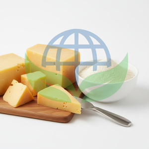 Poudre de fromage blanche séchée par pulvérisation de qualité supérieure, 100 % naturelle, mélange instantané de fromage transformé, agents aromatisants disponibles en OEM - Product Image 2