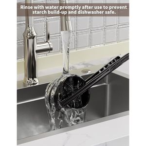 Grande Schiacciapatate in Acciaio Inox da 15oz, Utensile da Cucina Ergonomico per Schiacciare Patate e Patate Dolci - Product Image 3