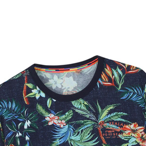 เสื้อยืดผู้ชายทันสมัย ผ้าคอตตอนหนานุ่ม เป็นมิตรกับสิ่งแวดล้อม ทรงโอเวอร์ไซส์ แฟชั่นสตรีท โรงงาน OEM ขายส่ง ผู้ผลิต จำนวนมาก - Product Image 3