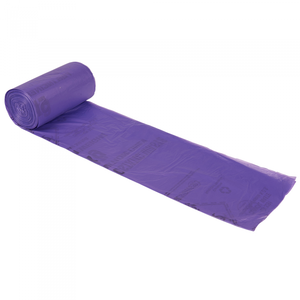 Bolsa Morada para Residuos Citotóxicos, Impresa con Serigrafía, LDPE, Desechable, para Uso Médico, Sellado por Calor - Product Image 3