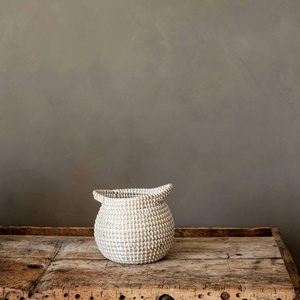 Home Decor Cheapest Price Basket Planters Seagrass Decorative <b>Pottery</b> Planter <b>Handmade</b> Straw Raffia Baskets - Product Image 3