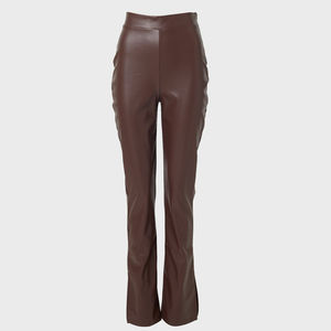 Pantalones de Cuero para Mujer al por Mayor, de Alta Calidad, Estilo Moderno, en Grandes Cantidades, Ropa Casual para Dama - Product Image 4