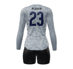 Ensemble d'uniformes de volley-ball personnalisés pour hommes et femmes maillot d'équipe et short respirant tissu à séchage rapide vêtements de sport OEM ODM - Product Image 3
