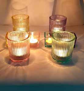 Porte-bougie au design attrayant, élégant porte-bougie en verre disponible au prix fabricant auprès d'un fabricant indien - Product Image 4