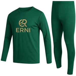 Outdoor Performance Long Sleeve Running T-Shirt Activewear Male Breathable Mesh Fabric Exercise Compression Base Anti-UV Front - Product Image 4