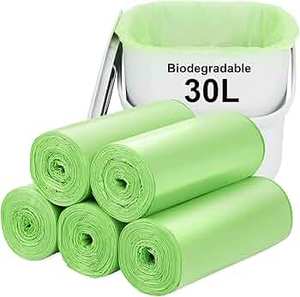 Sacs poubelles biodégradables et compostables, sacs à ordures, sacs poubelles pour poubelles, sacs écologiques pour les déchets, pour usage domestique et commercial - Product Image 2