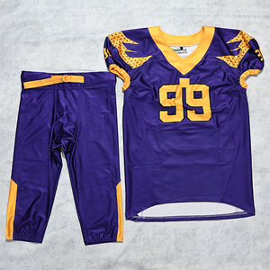 Conjuntos de Fútbol Americano Personalizables al por Mayor de Alta Calidad para Hombre, Sublimación Completa, para Jóvenes y Adultos, Ropa Deportiva de Secado Rápido - Product Image 1