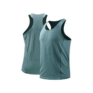 Débardeur de sport pour homme, coupe athlétique, sans manches, personnalisable - Product Image 6