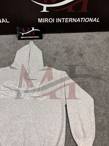 Sudaderas con capucha SDL para hombre, estilo urbano, con lavado ácido, estampadas, oversize, de diseñador, tipo jersey, de tejido grueso y con pedrería. - Product Image 4