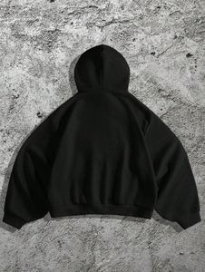 เสื้อฮู้ดดี้ผู้ชายทรงหลวม แขนยาว ผ้าฝ้ายคุณภาพสูง ปี 2026 ราคาโรงงานขายส่ง ยี่ห้อ Maanify - Product Image 5