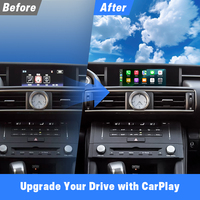 Nouvelle boîte d'interface Linux Lexus RC 2015-2017, CarPlay sans fil, Android Auto, module GPS, décodeur avec WiFi, autoradio Binarytek