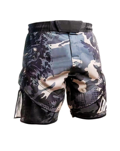 กางเกงขาสั้นยูนิเซ็กซ์สำหรับผู้ชาย ชุดศิลปะการต่อสู้ ผ้ายืดสแปนเด็กซ์และโพลีเอสเตอร์ น้ำหนักเบา แห้งเร็ว - Product Image 6