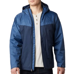 Chaqueta cortavientos para hombre, diseño informal con cierre de cremallera, chaqueta cortavientos hecha a medida de alta calidad para hombre - Product Image 1