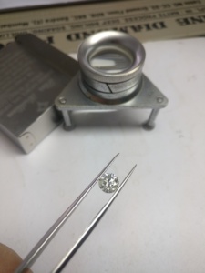 สำหรับห้องแล็บที่ได้รับการรับรอง Gia เพชรทรงหลวมตัดตามธรรมชาติขนาด0.80-1.00มม. ขนาด VVS-VS0ที่สวยงามคุณภาพเยี่ยม - Product Image 6