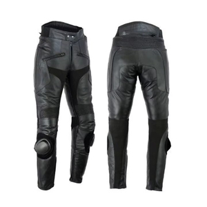Pantalon de moto d'hiver tendance, design personnalisé, résistant à l'abrasion, en cuir véritable, ignifuge, grande taille - Product Image 6