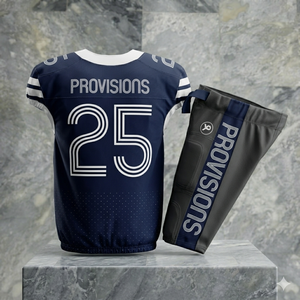 Uniformes de Fútbol Americano Personalizados para Hombre, Transpirables y que Absorben la Humedad, para Adultos, Impresión Digital, Manga Corta, Equipo Universitario - Product Image 1