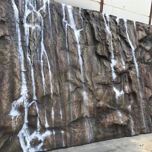 Custom Large-Scale High-Detail <strong>Simulated</strong> Rock Wall Cladding Waterfall FRP/GRP Scenery Kitchen Dining Vanity Top Bedroom Top - Product Image 2
