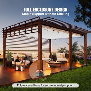 Soporte de poste de acero con recubrimiento en polvo de alta resistencia 4x4, 20 piezas, interno de 3.6"x3.6", compatible con anclajes de madera estándar y anclajes de hormigón - Product Image 2