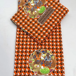 Fabricante de Tela de Algodón con Estampado Africano Personalizado, Diseño Exclusivo, Venta al Por Mayor, OEM, ODM para Iglesia, Escuela, Organización No Gubernamental, Festival - Product Image 1