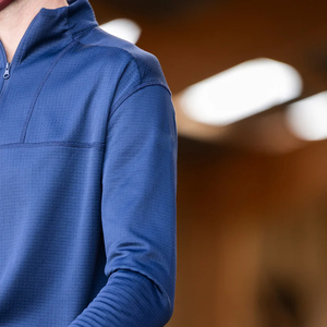 Equestrian Base Layer Shirt Full Sleeves Lightweight <b>Men</b> Performance Sweat Absorbent Horse Riding Shirt - Product Image 6