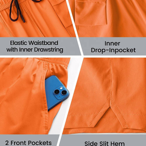 Pantalones Cortos Deportivos de Malla para Hombre, Cómodos, con Cintura Ajustable para un Ajuste Óptimo, Personalizados para Verano - Product Image 3