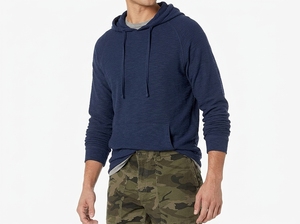 เสื้อฮู้ดแบบสวม Unisex ผ้าผสมโพลีเอสเตอร์/คอตตอน น้ำหนักเบา สวมใส่สบาย มีกระเป๋าเสื้อ แขนยาว ทรงปกติ เหมาะสำหรับเล่นกีฬา เนื้อผ้านุ่ม ใส่ได้ในช่วงฤดูร้อน - Product Image 2