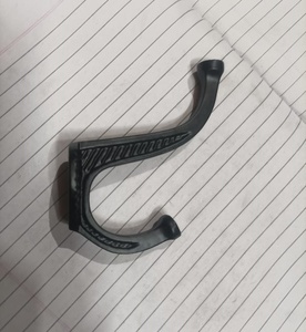 Porte-manteau vintage en fonte antique, crochets rustiques pour clés - Product Image 5