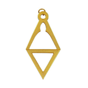 Collar con Joya Chapada en Oro de la Orden Real de Escocia, Colgante Masónico para Oficiales, Directo de Fábrica - Product Image 1