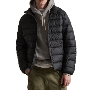 Premium <b>Packable</b> 100% Down Ripstop <b>Jacket</b> Men Lightweight Puffer OEM Custom Luxury Travel Outdoor Winter Outerwear Fashion - Product Image 3